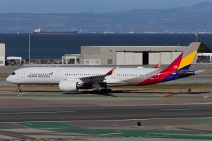 Asiana A350-941 HL8308 at San Francisco