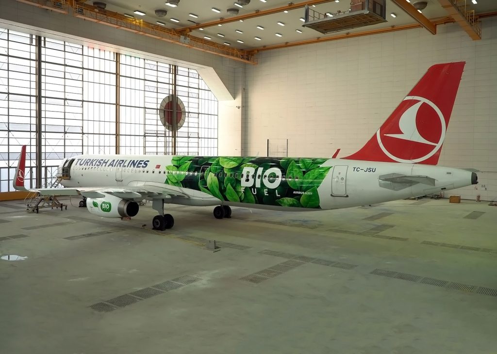 Turkish Airlines A321 Sustainability Livery