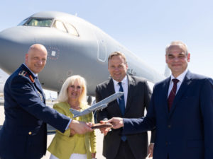 Hand over of the 1st A321LR to GAF