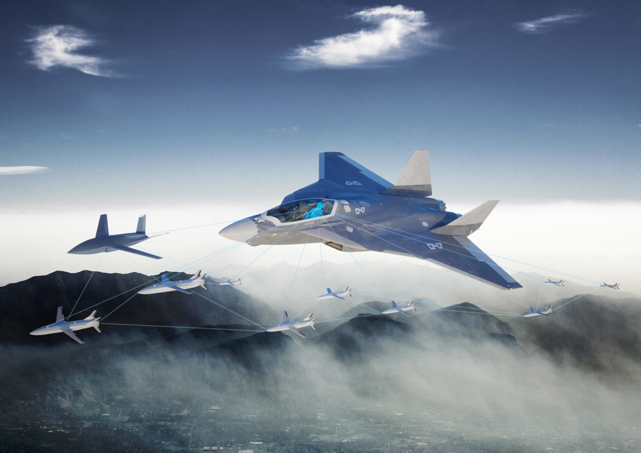 FCAS Poster GOOSE Combat Airbus