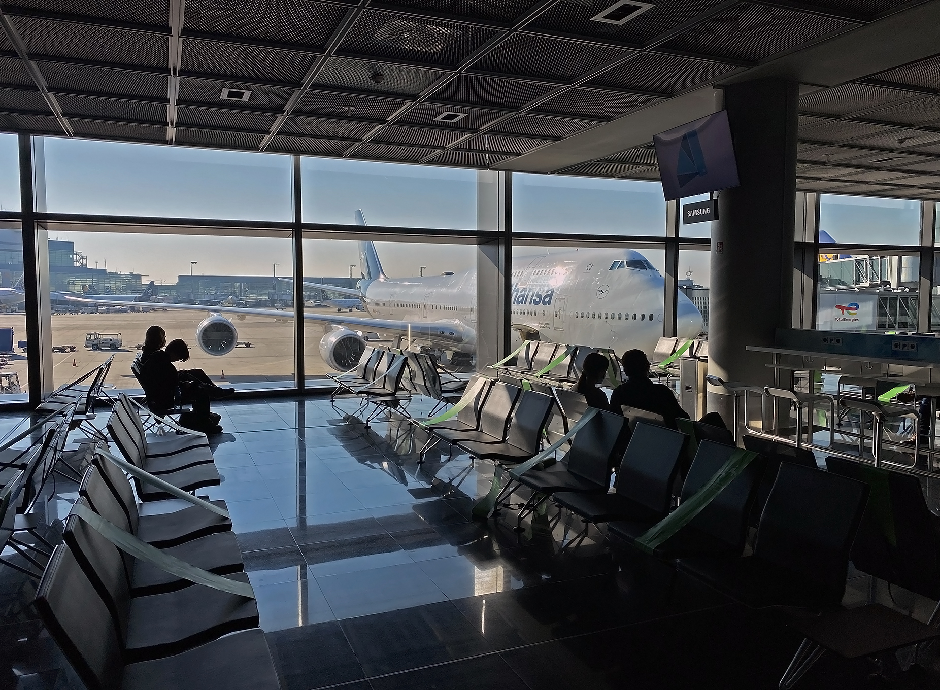 Interior view of Frankfurt Airport