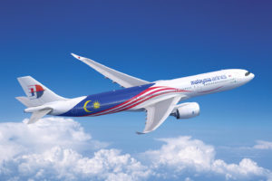 Airbus A330-900neo in the Malaysia Airlines livery following its order announcement with Airbus. Photo Credit: Airbus