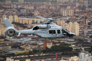 Airbus helicopters ACH160 flying in Brazil.