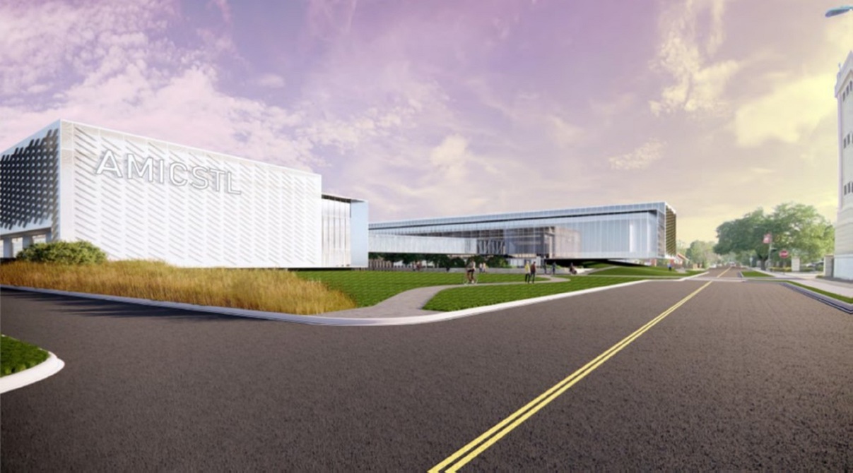 Artists conception of new Boeing Manufacturing facility in St Louis