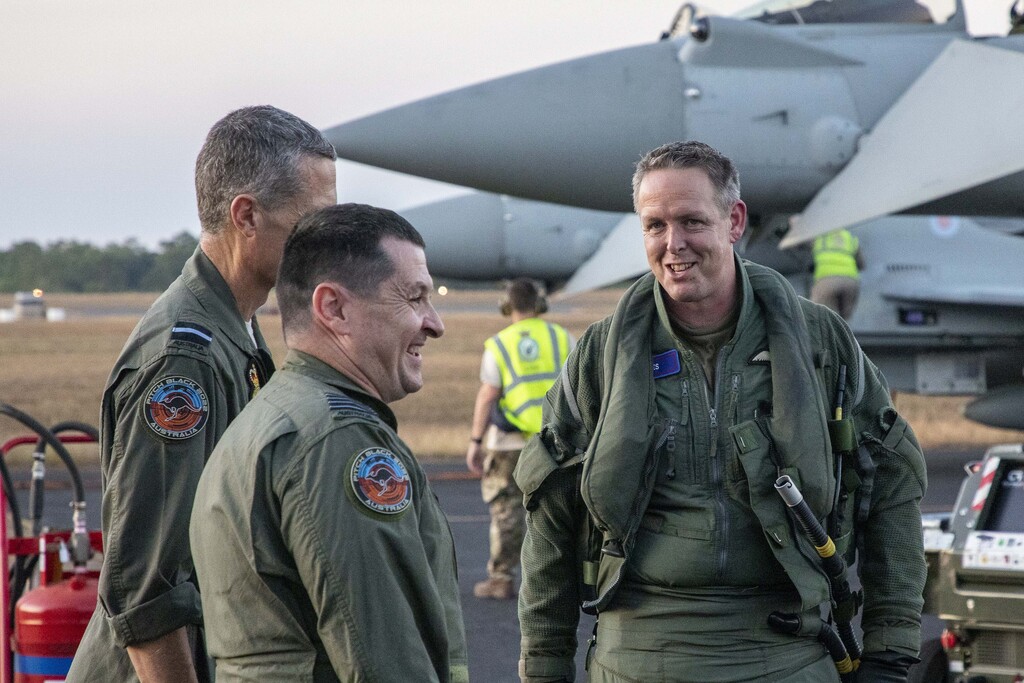 RAF aircrew in Darwin for Exercise Pitch Black