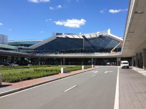 Canberra Airport terminal exterior