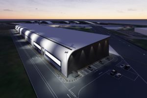 New hangar at Farnborough Airport