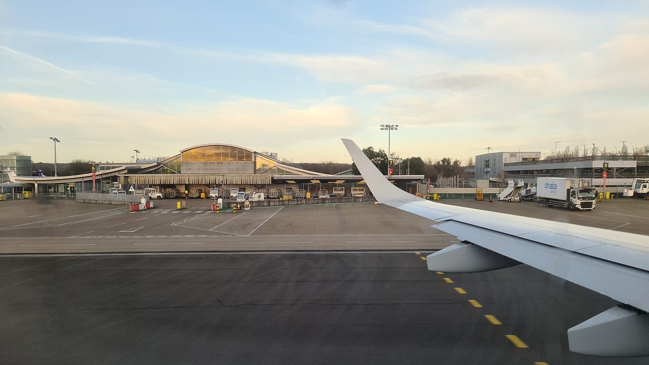 View of Southampton Airport terminal building