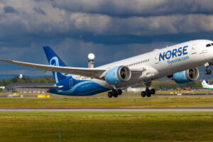 Photo: Norse Atlantic Boeing 787-9 Dreamliner. Photo Credit: Adrian Olstad / AviationSource