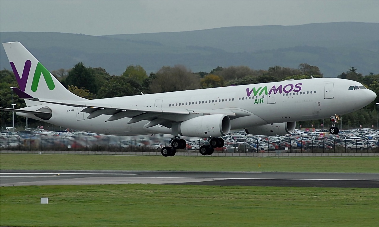 A Wamos Air Airbus to be chartered by Air New Zealand.