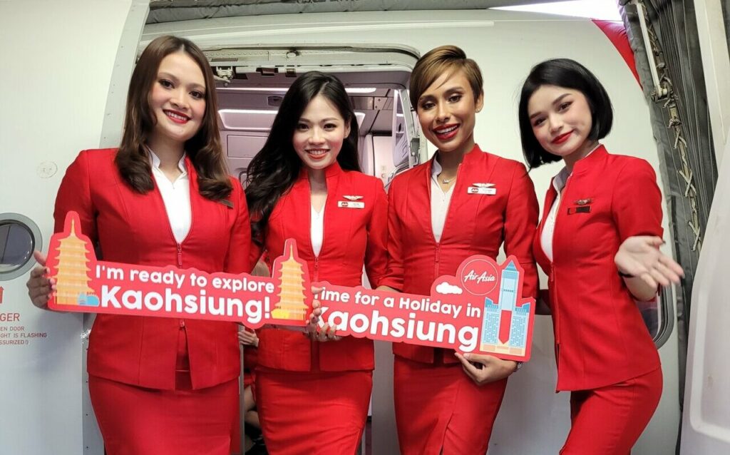 AirAsia resumes popular Kuala Lumpur  Kaohsiung route