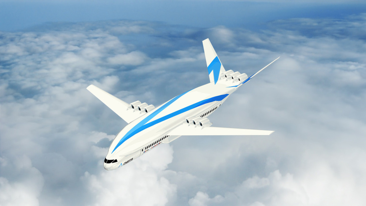 The NASA & University of Illinois hydrogen fule CHEETA project aircraft.