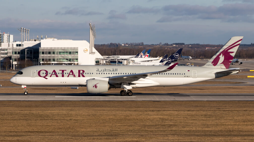 Qatar Airways Airbus A350.