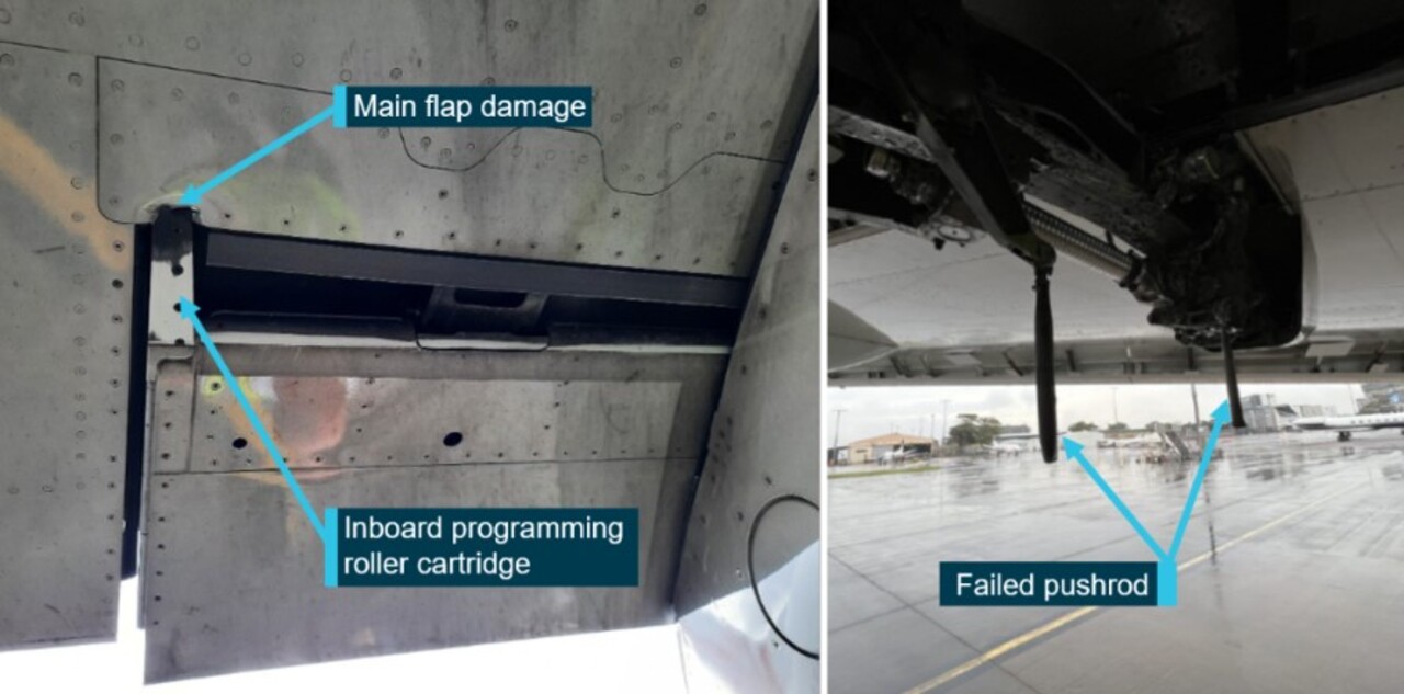 Flap damage on a Boeing 737-800 investigated by ATSB