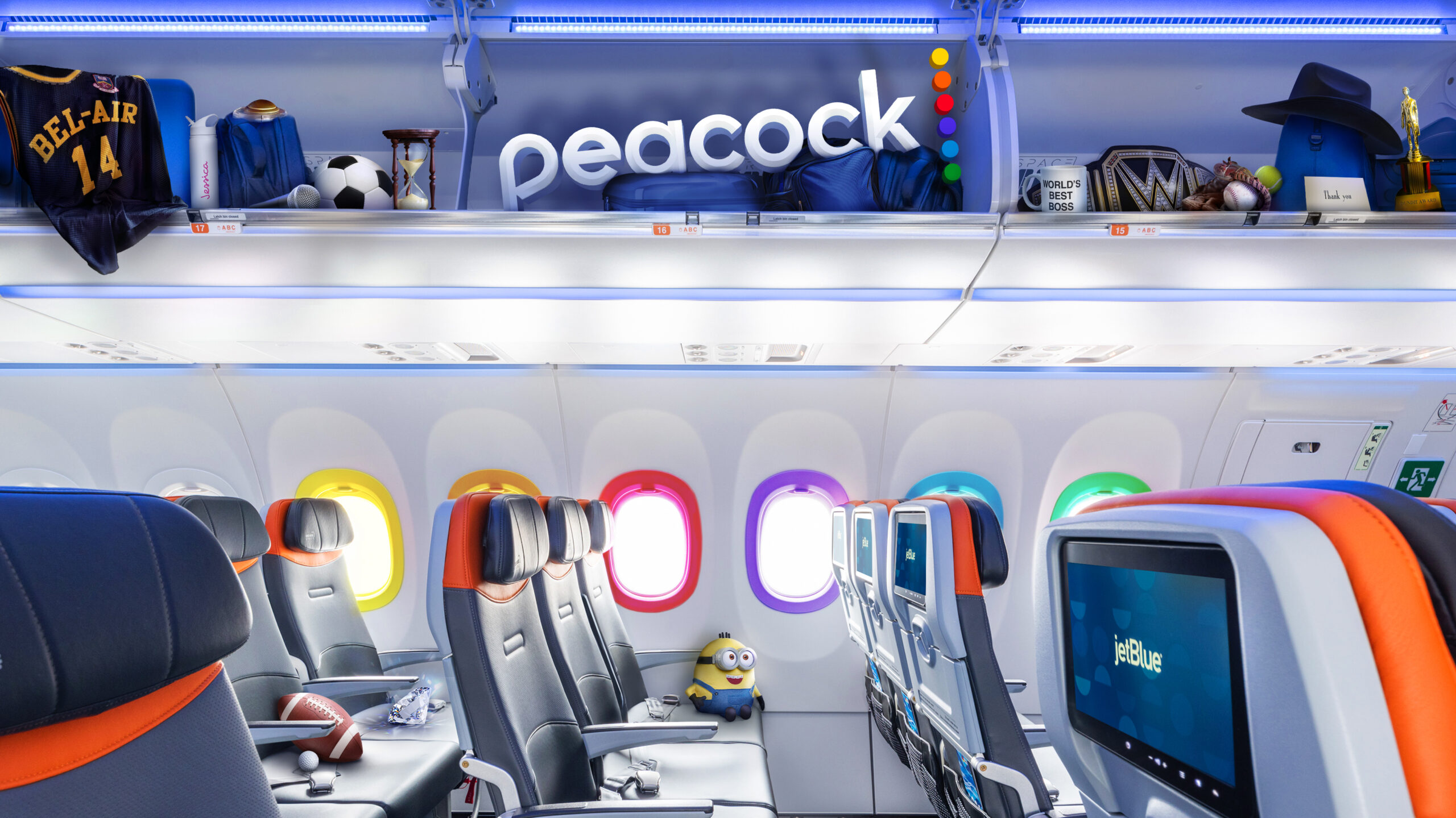 JetBlue y Peacock se asocian en una asociación de transmisión