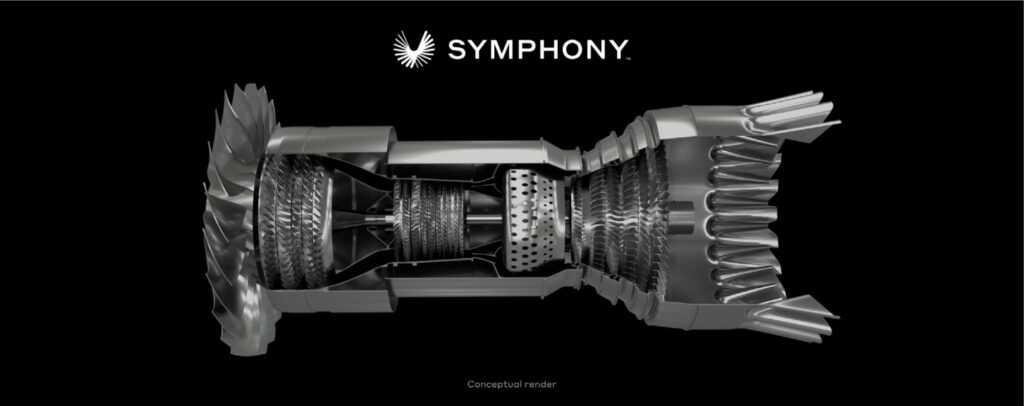 The new Boom Supersonic Symphony engine