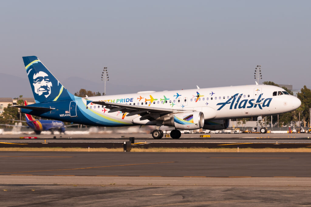 Alaska Airlines A320.