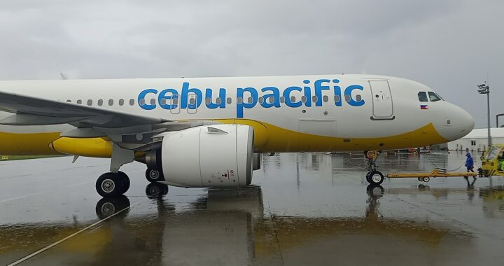A parked Cebu Pafific Airbus A320neo
