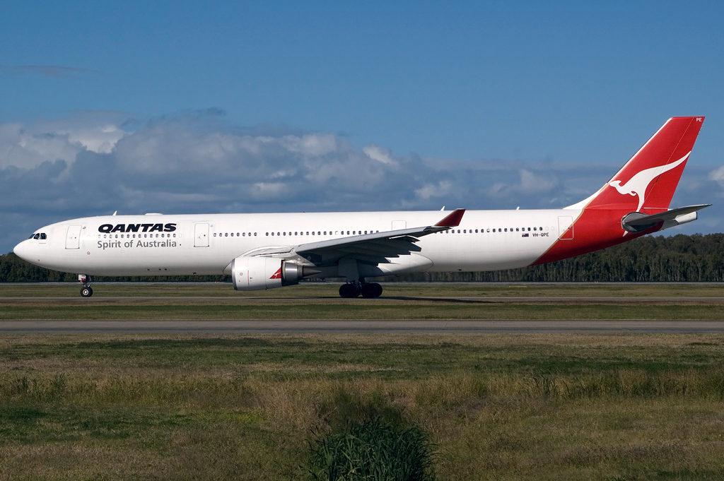Qantas Airbus A330.