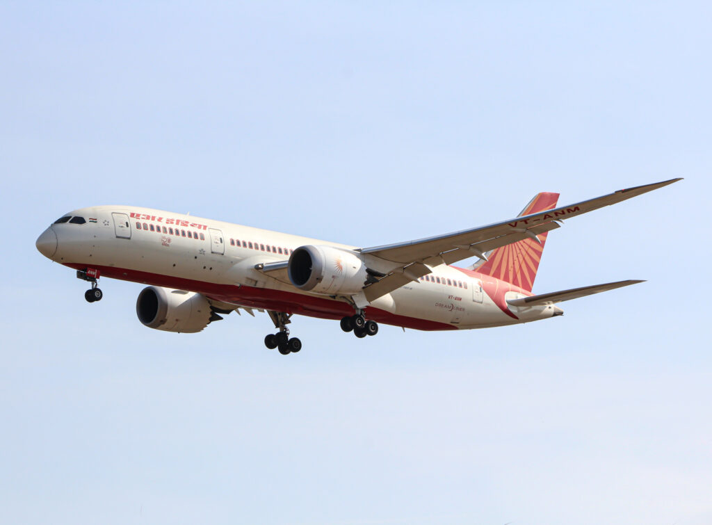 Air India Boeing 787-8 Dreamliner.