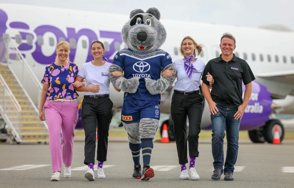 Bonza also launched flights between Townsville and the Sunshine Coast. 