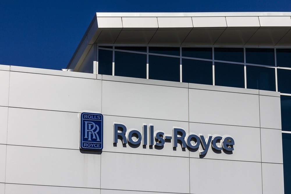 Exterior of Rolls-Royce complex.
