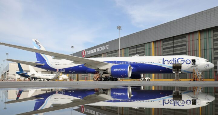 Revealed: IndiGo’s First Boeing 777 Leaves The Paint Shop