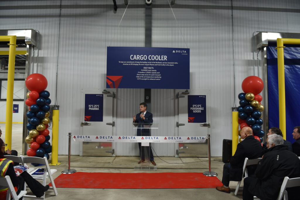 New JFK Cooler Facility Unveiled by Delta Cargo