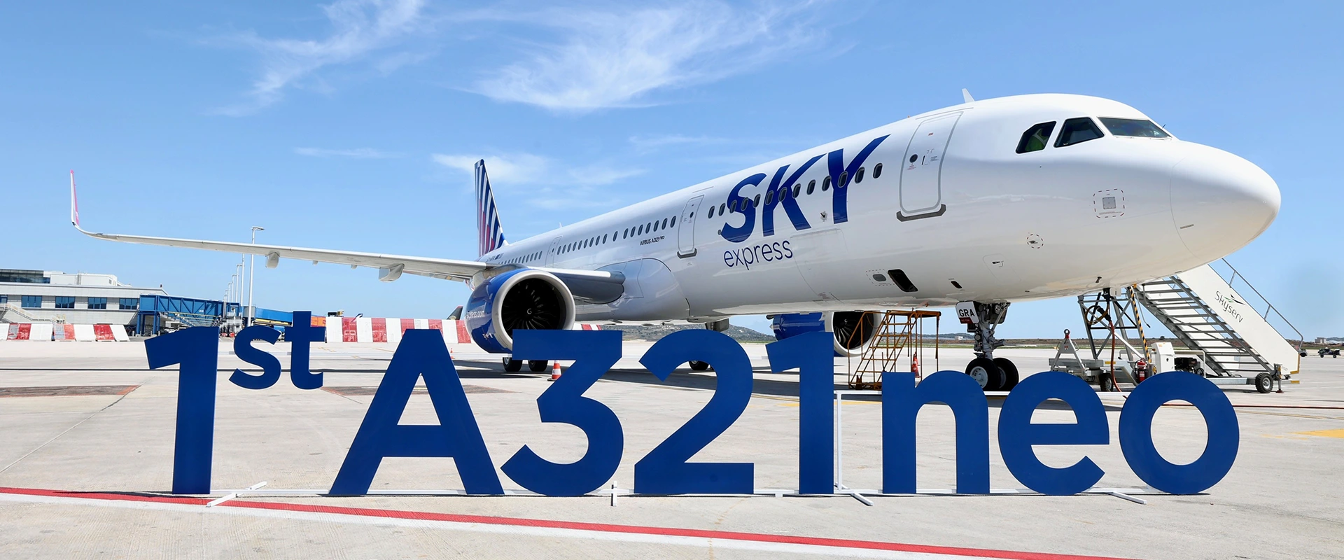 SKY express Receives First Airbus A321neo