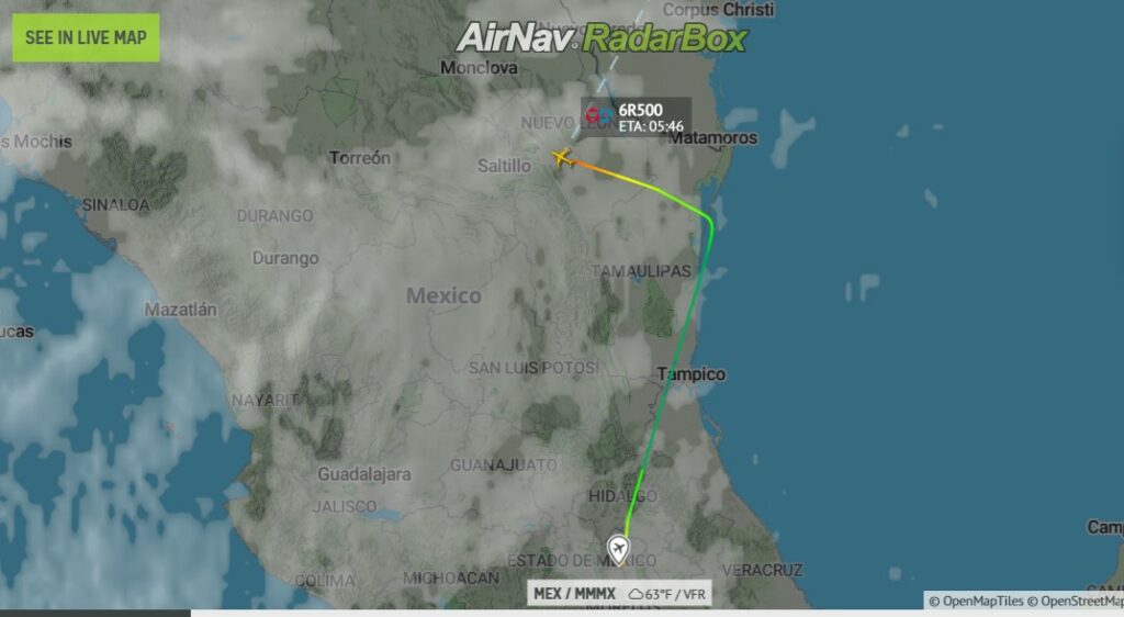 Carguero AeroUnion A300 México-Chicago declarado en emergencia