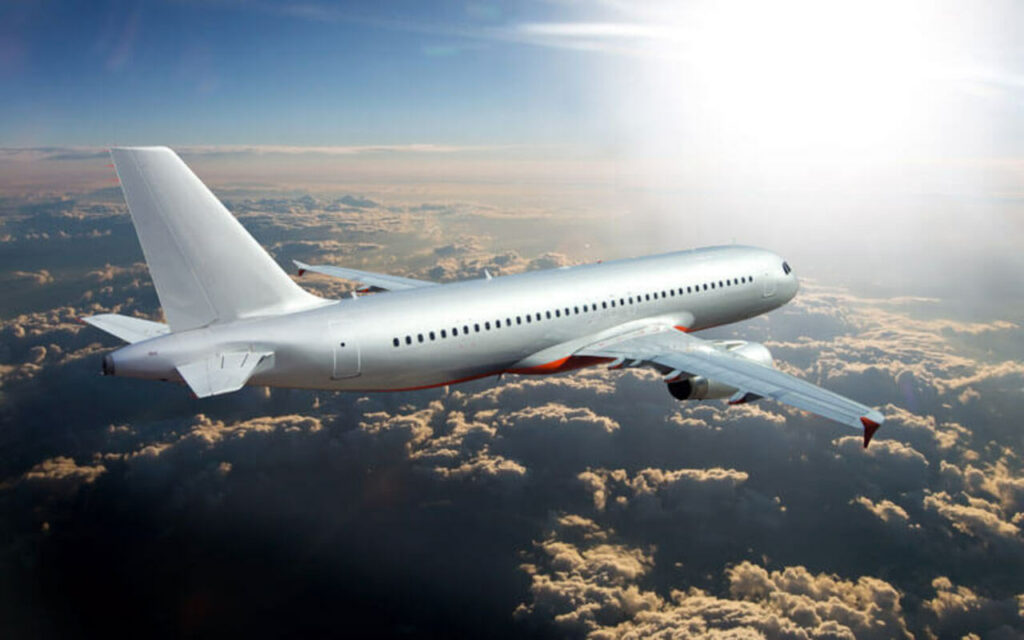 Render of an Airbus A320 in flight, on long-lease to Air Albania.