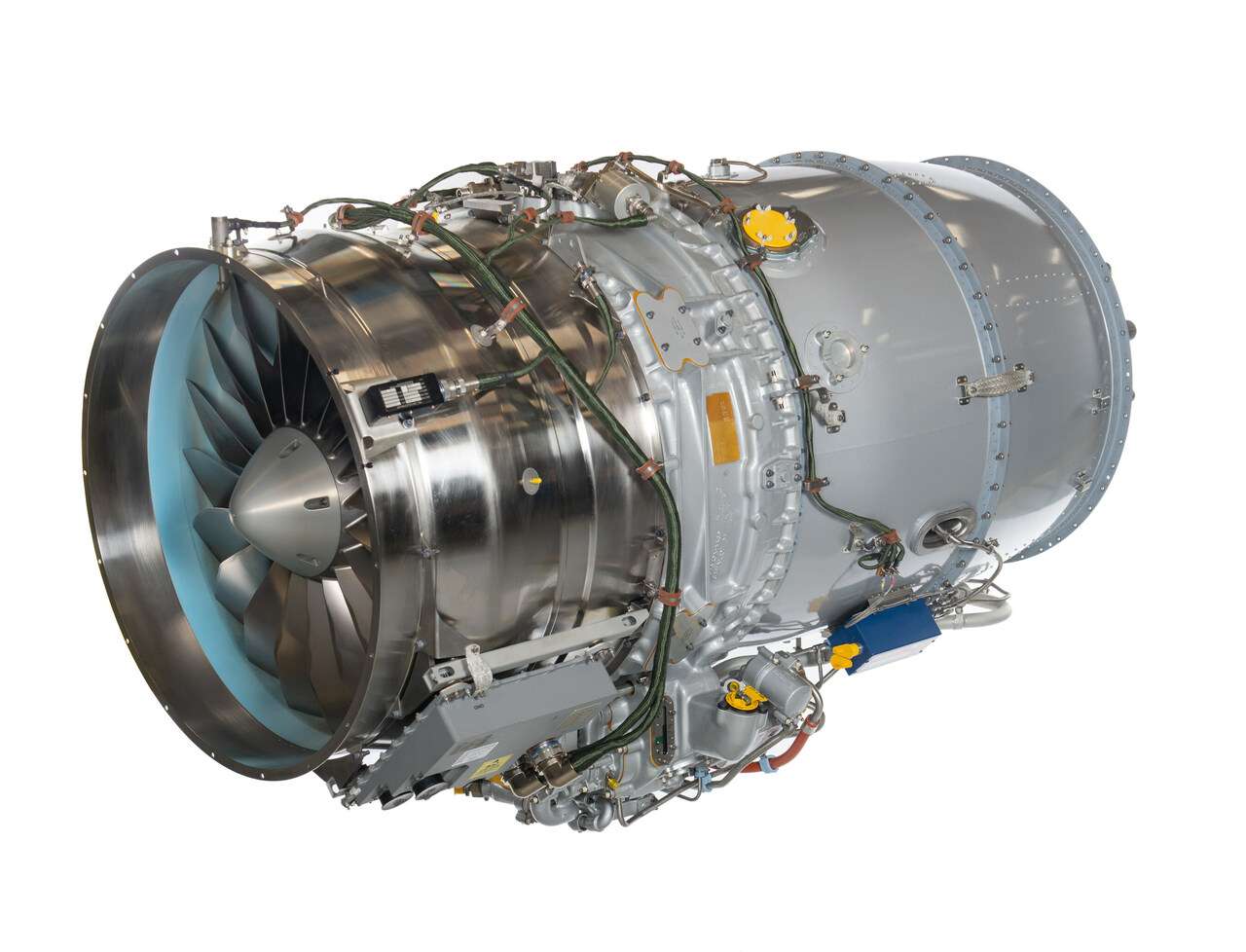The new Pratt & Whitney PW545D engine.