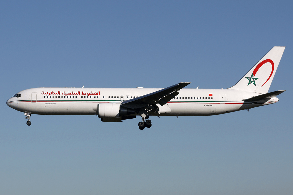 Royal Air Maroc Upgrades to Boeing 767 on Brussels Route