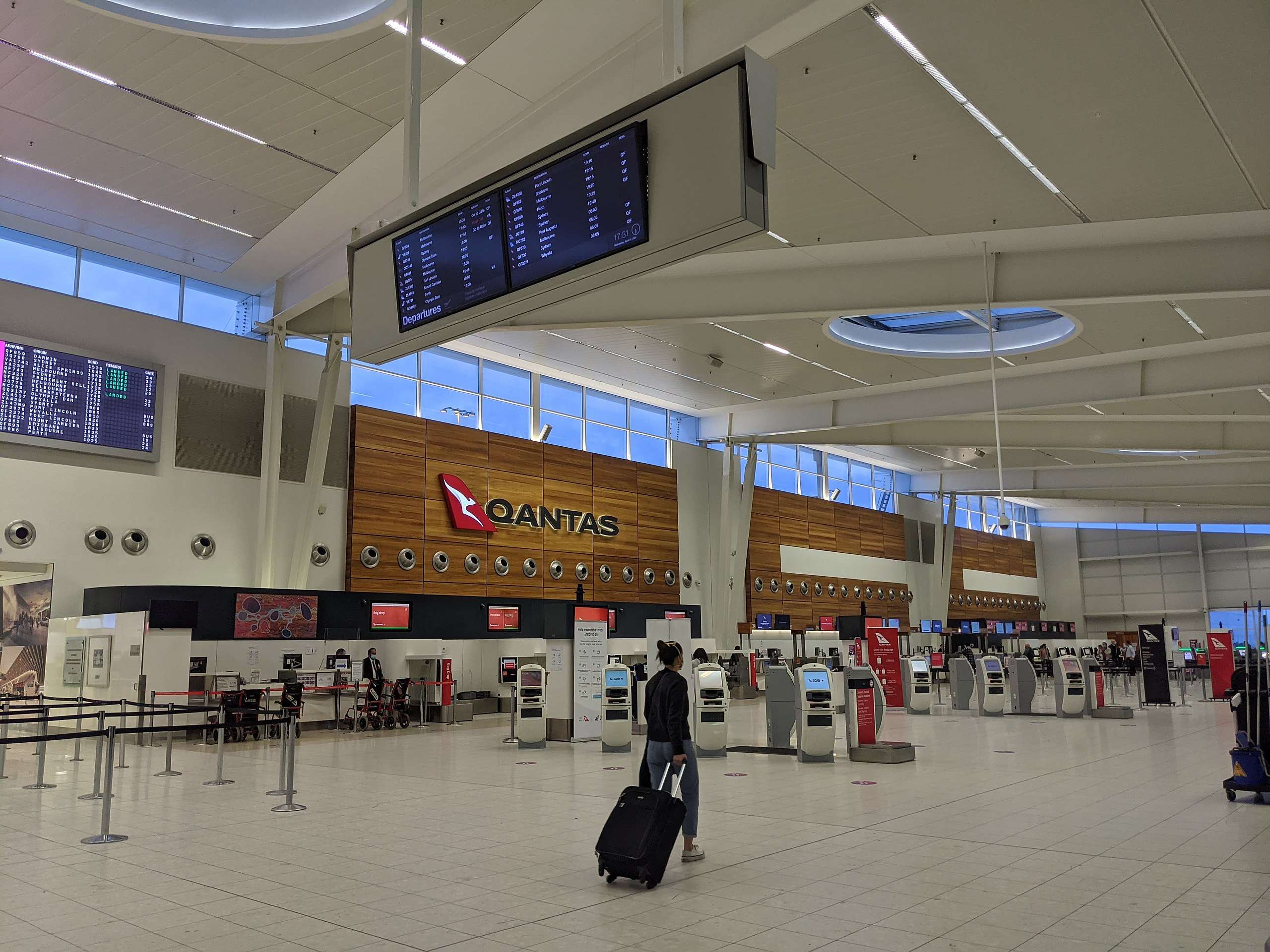 Adelaide's Peak Holiday Period Begins at the Airport