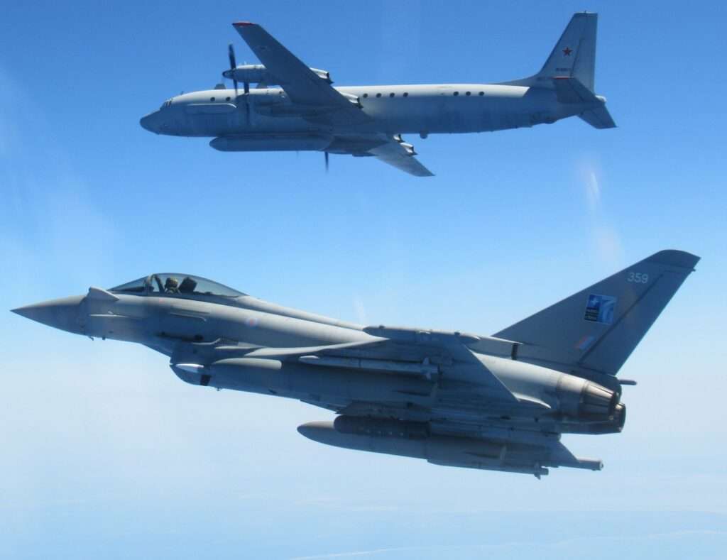 RAF Typhoons Scrambled Again To Defend NATO Airspace