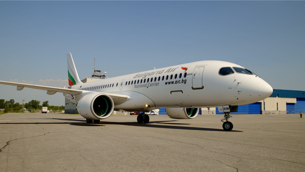 Bulgaria Air Takes First Airbus A220 Delivery
