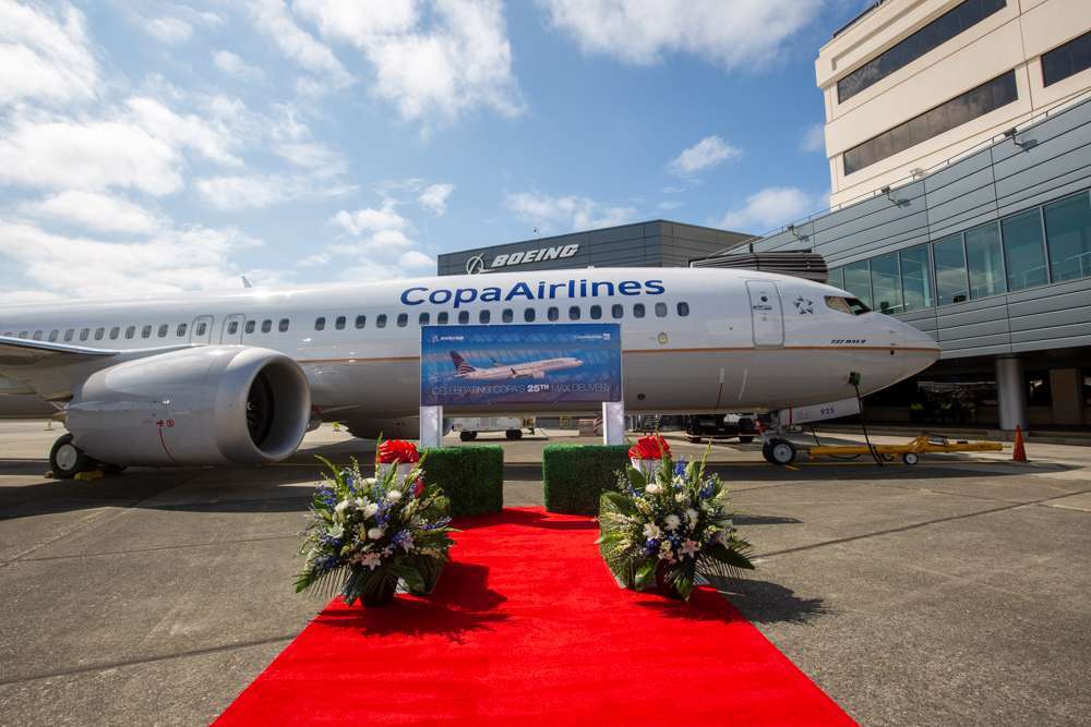 Panama City's Copa Airlines Receives 25th Boeing 737 MAX