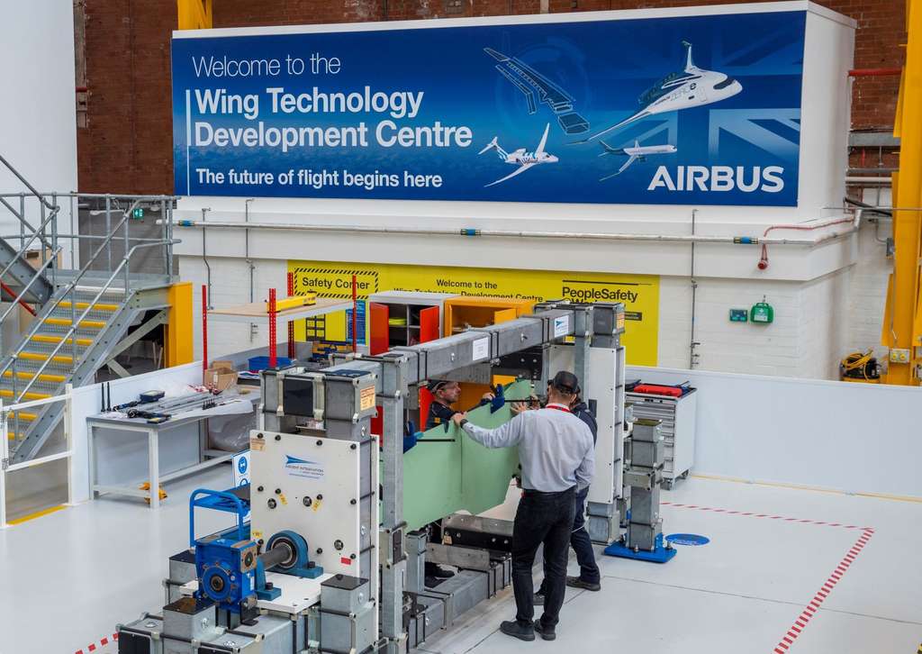 Interior of new Airbus Wing Development Centre.