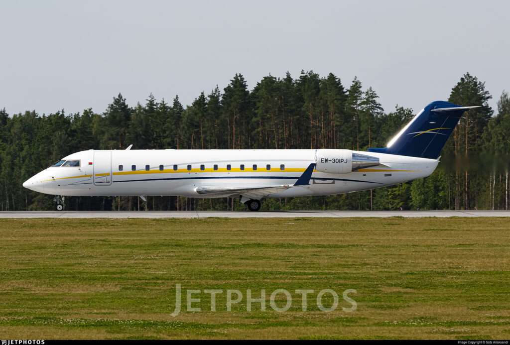 Washington Sanctions Belavia Airlines & Its CRJ--200ER