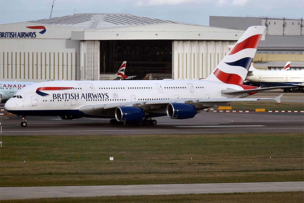 British Airways A380 to Miami Diverts to Atlanta: Bad Weather