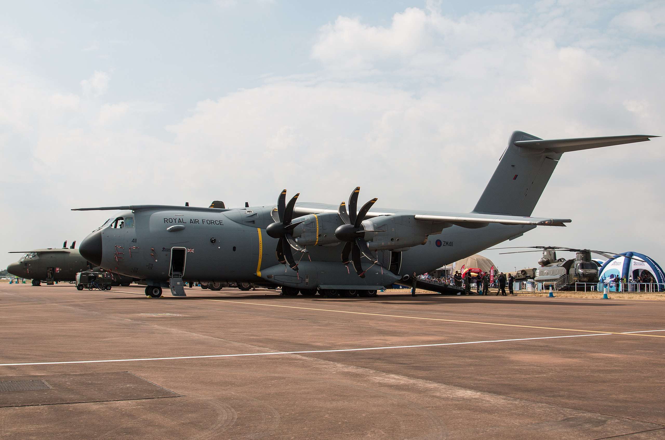 Royal Air Force A400M From Akrotiri Declares Emergency