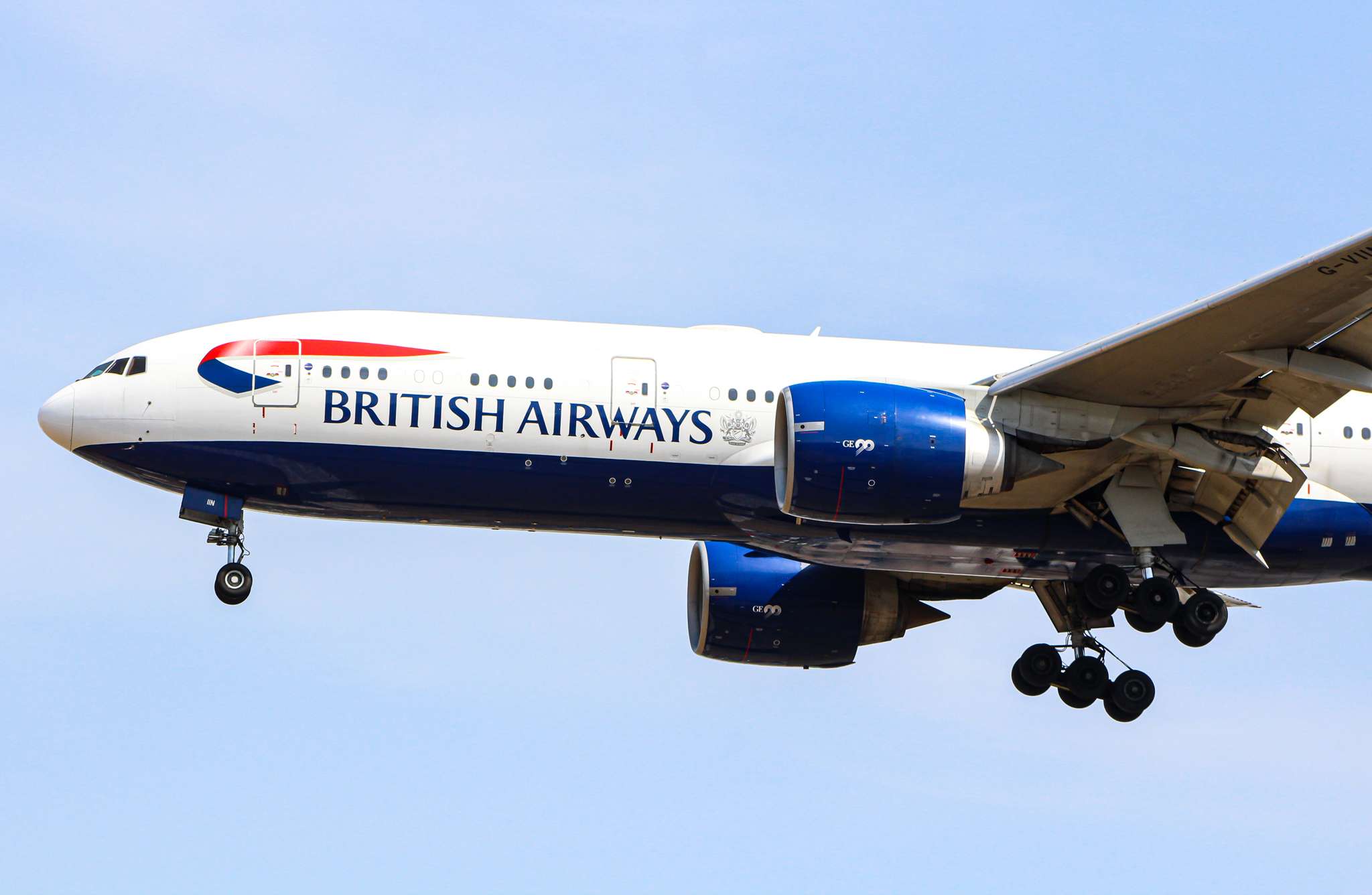 british airways plane 777