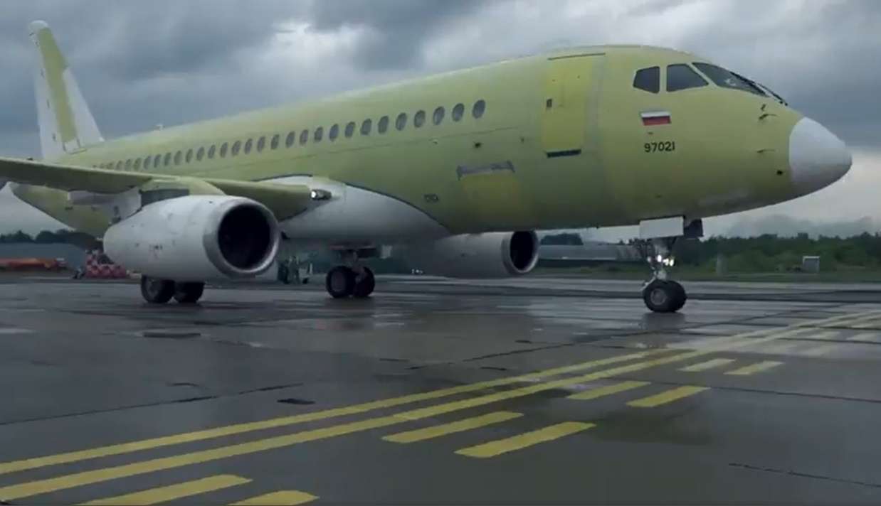 Russia Builds First Sukhoi SuperJet With Domestic Parts