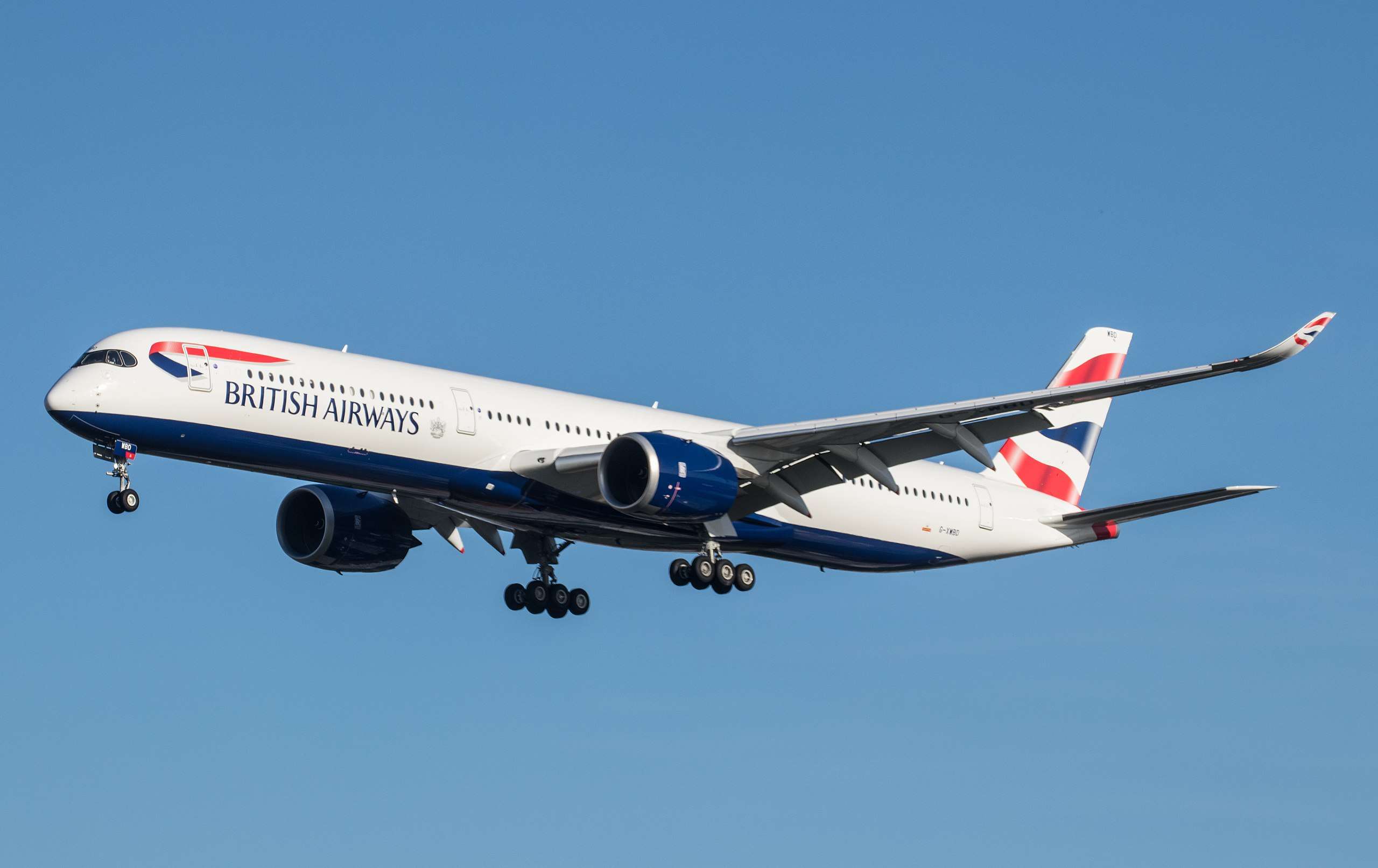 British Airways Airbus A350 To Hong Kong Returns to London