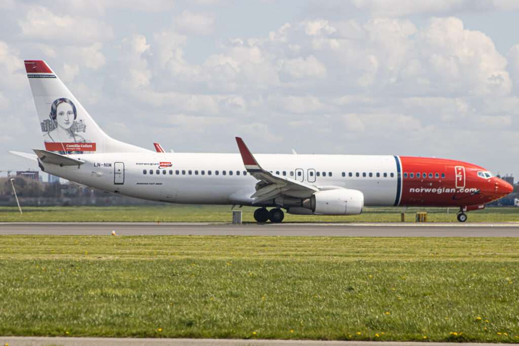 Norwegian Handled 2.1m Passengers in August 2023