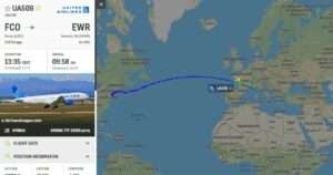 United Airlines 777 from Rome to New York declares emergency