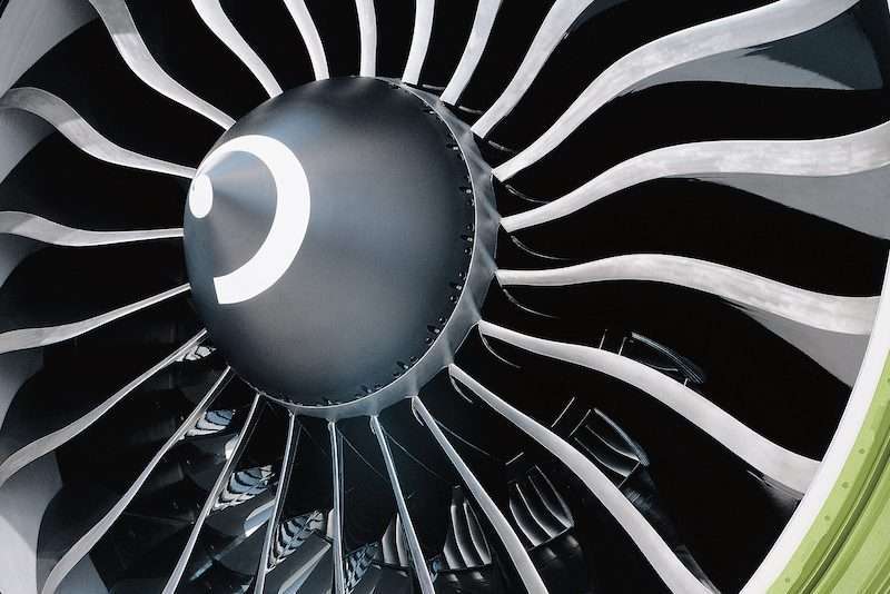 GE Aviation GE90 Engine fan blades