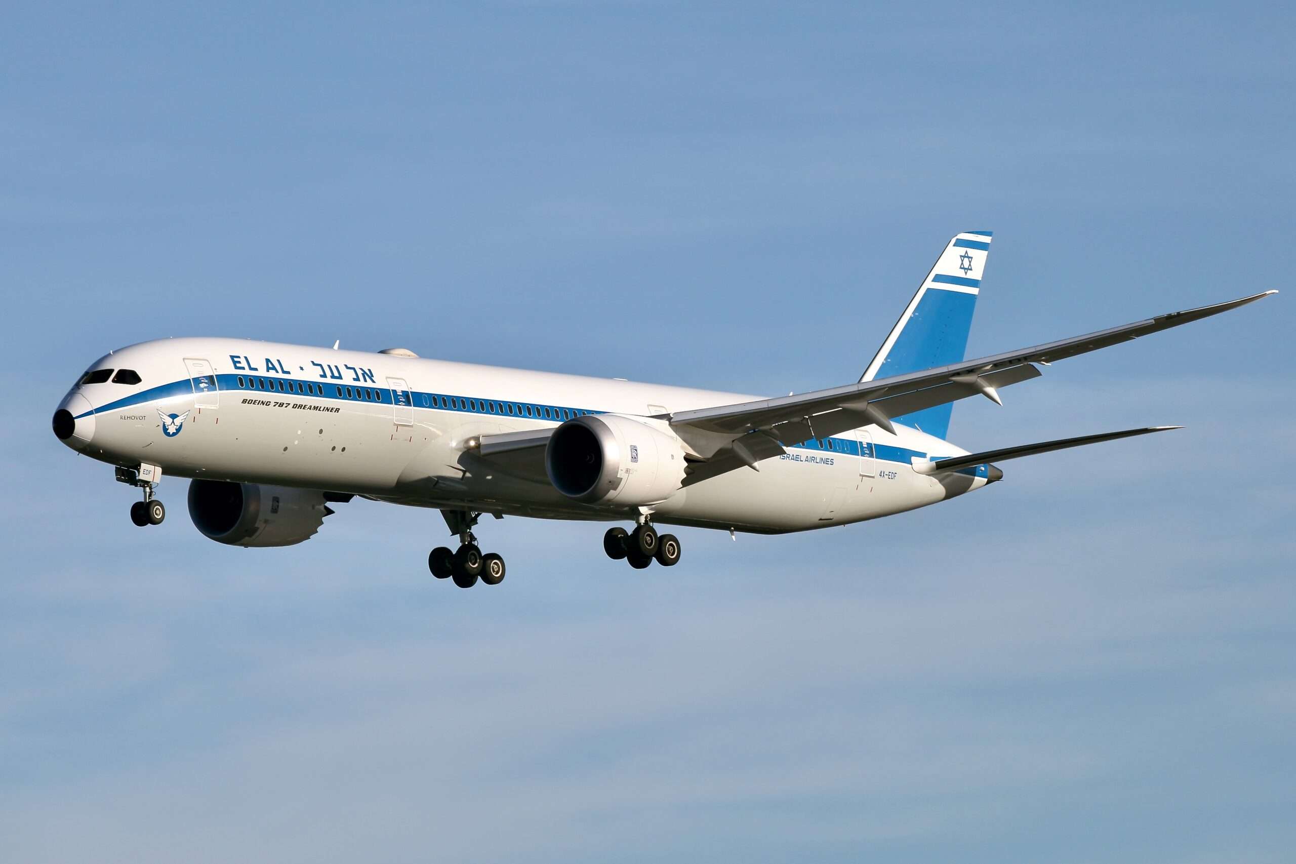 El Al 787 To Tel Aviv Given Security Escort in Los Angeles