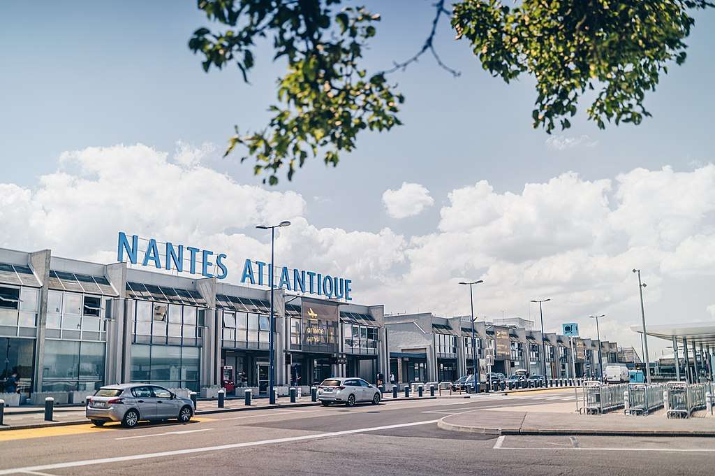 Exterior of France Nantes Atlantique Airport