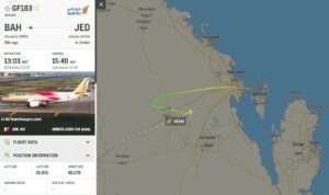 Gulf Air A320 from Bahrain – Jeddah declares emergency